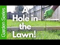 How to Repair a Hole in the Lawn