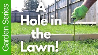 How to Repair a Hole in the Lawn