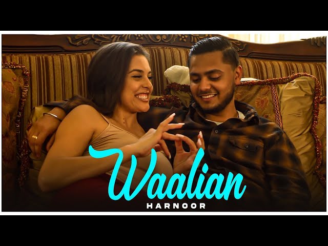 Harnoor New Song : Waalian (Full Song) Gifty | Katie Batres | New Punjabi Song | Latest Song 2023 class=
