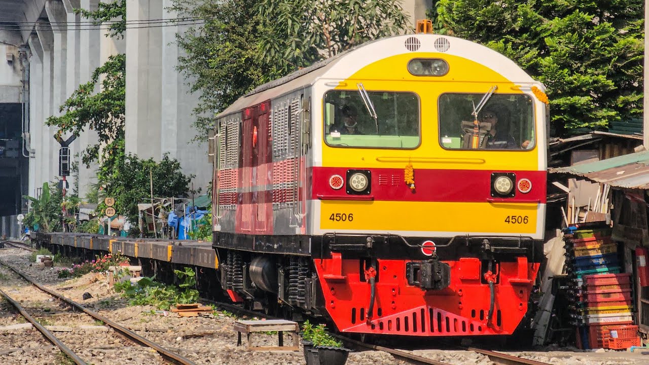 พี่ฮิ4506 กลับมาแล้ว ออกจากโรงงานมักกะสัน พร้อมสีใหม่ฟรุ้งฟริ้ง