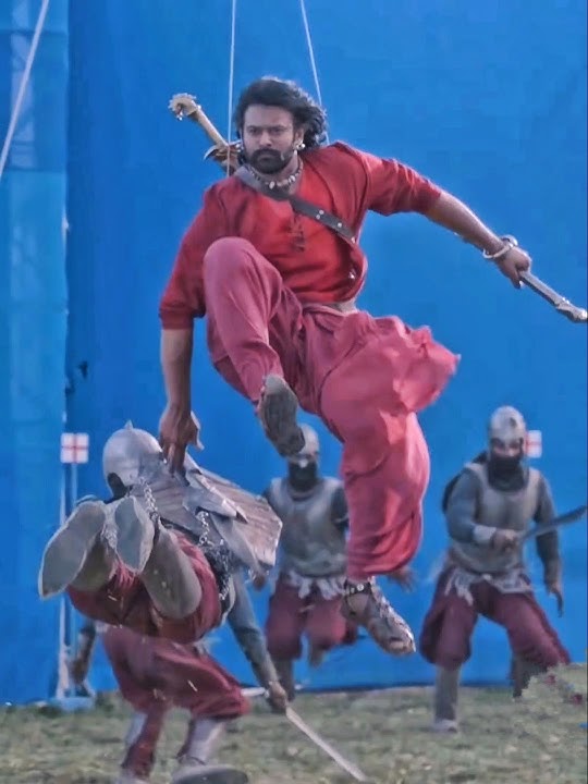 Bahubali-2 Movie Shooting | VFX |Prabhas | Ss Rajamouli #shorts #prabhas