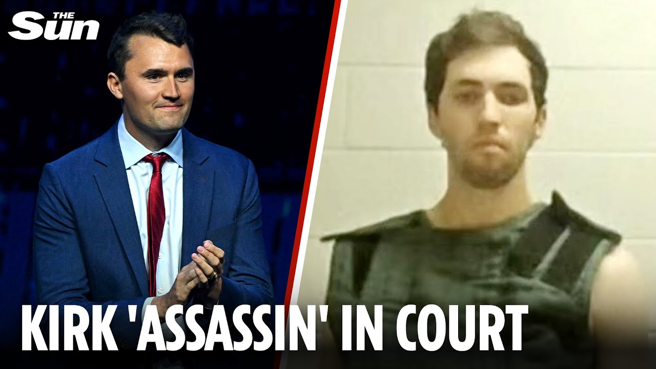 Emotionless Charlie Kirk murder suspect Tyler Robinson appears in court & faces the death penalty