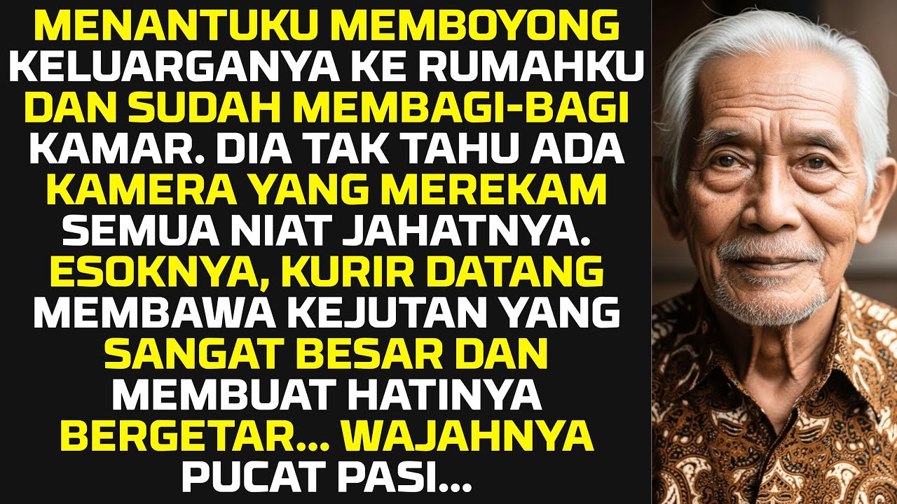 Menantuku Mau Bawa Orang Tuanya Ke RUMAHKU, Jadi Kujual Semuanya Lalu Aku MENGHILANG Tanpa Kabar....