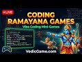 🔴 LIVE: Vibe Coding Ramayana Mini-Games with AI | Vibe coding tips sprinkled in | VedicGame.com