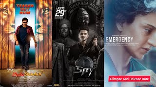 Bhola shankar Teaser | Spy Trailer | Emergency Glimpse | Project k Kamal Hassan | Tarla Trailer