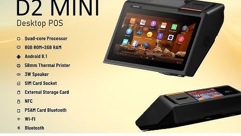 Sunmi D2 Mini Android Pos Machine