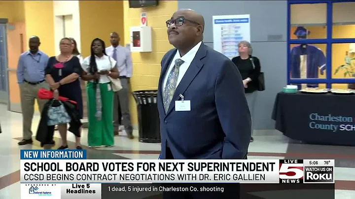 VIDEO: Charleston Co. Schools to enter contract talks for new superintendent
