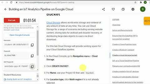 Building an IoT Analytics Pipeline on Google Cloud | Qwiklabs [GSP088]