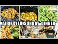 QUICK AIR FRYER SUNDAY DINNER|AMAZON FINDS|REVIEW ON NEW VACUUM