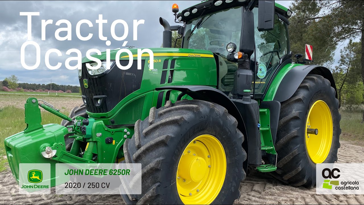 Tractor ocasión John Deere 6250R