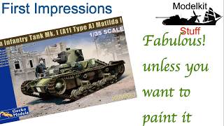 First Impressions Gekko, 1/35 Matilda 1