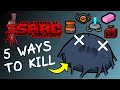 5 easy/fun Ways to "One-Shot" HUSH! The Binding of Isaac Repentance