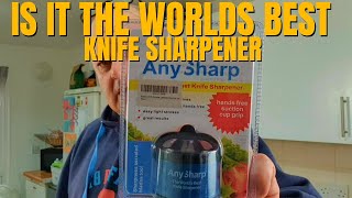 AnySharp Knife Sharpener Review - Lukeosaurus And Me