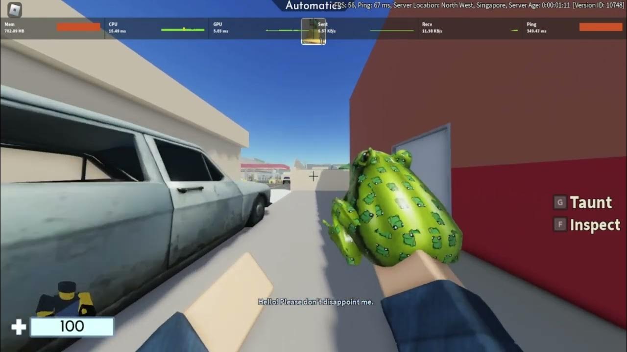 how to get the frog melee in arsenal 2023 [eng] YouTube