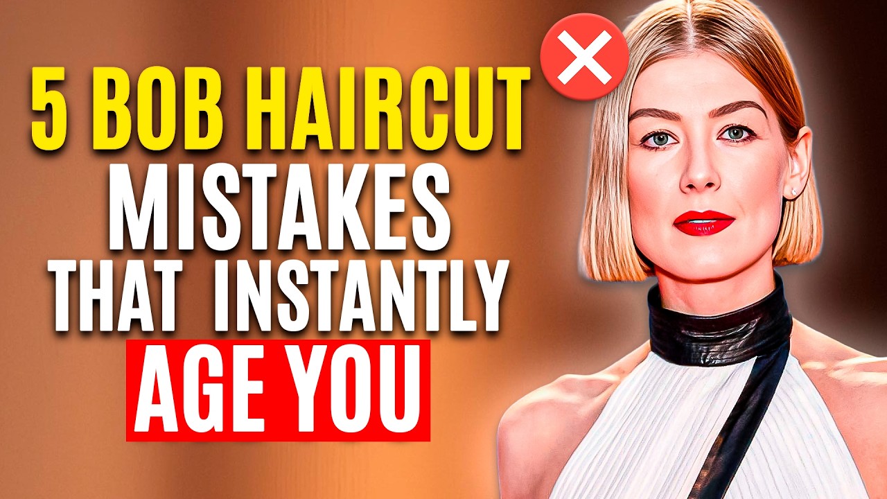 5 Bob Haircut Mistakes That Make You Look Older
