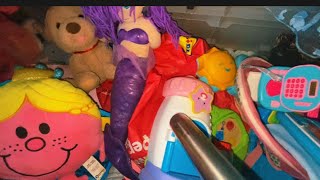 vacuuming INSIDE TOY BOX asmr asmrvacuum vacuumcleaner