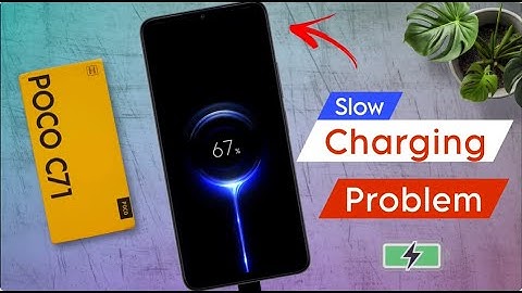 How to Solve Charging Problem on Poco C71 | Enable Fast Charging Settings in Poco C71