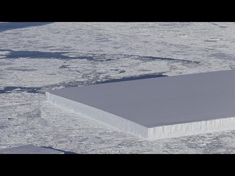 Video: Iceberg Perfettamente Rettangolare Avvistato In Antartide