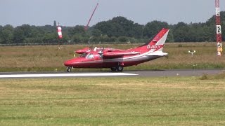 Mitsubishi MU-2 Solitaire ► Landing ✈ Groningen Airport Eelde