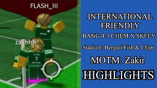 International Friendly: Bangladesh 4-3 Chem X Skfey (Highlights) screenshot 4