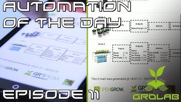Automation of the Day E11 - Area E-mail Notifications