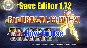 Save Editor V1.72 For DBX2 V1.13 (V1+V2)