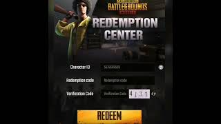 ریدیم کد جدید بازی پابجی رسید😍 | PUBG REDEEM CODE