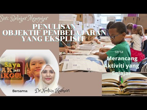 Penulisan hasil pembelajaran eksplisit-penjajaran aktiviti (Explicit learning outcomes)