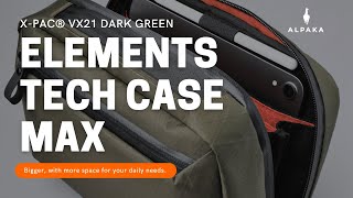 ALPAKA ELements Tech Case Max Dark Green