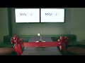 Robot Cuts the Ribbon at New NYU School of Engineering