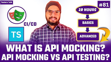 #81 What is API Mocking? API Mocking Vs API Testing | Playwright API Mocking Tutorials