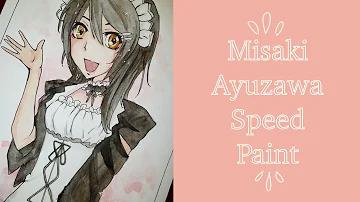 Misaki Ayuzawa Watercolor Speedpaint