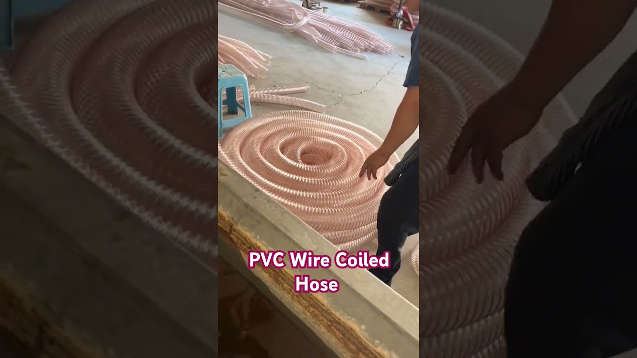 PVC Steel Wire Coiled Hose 