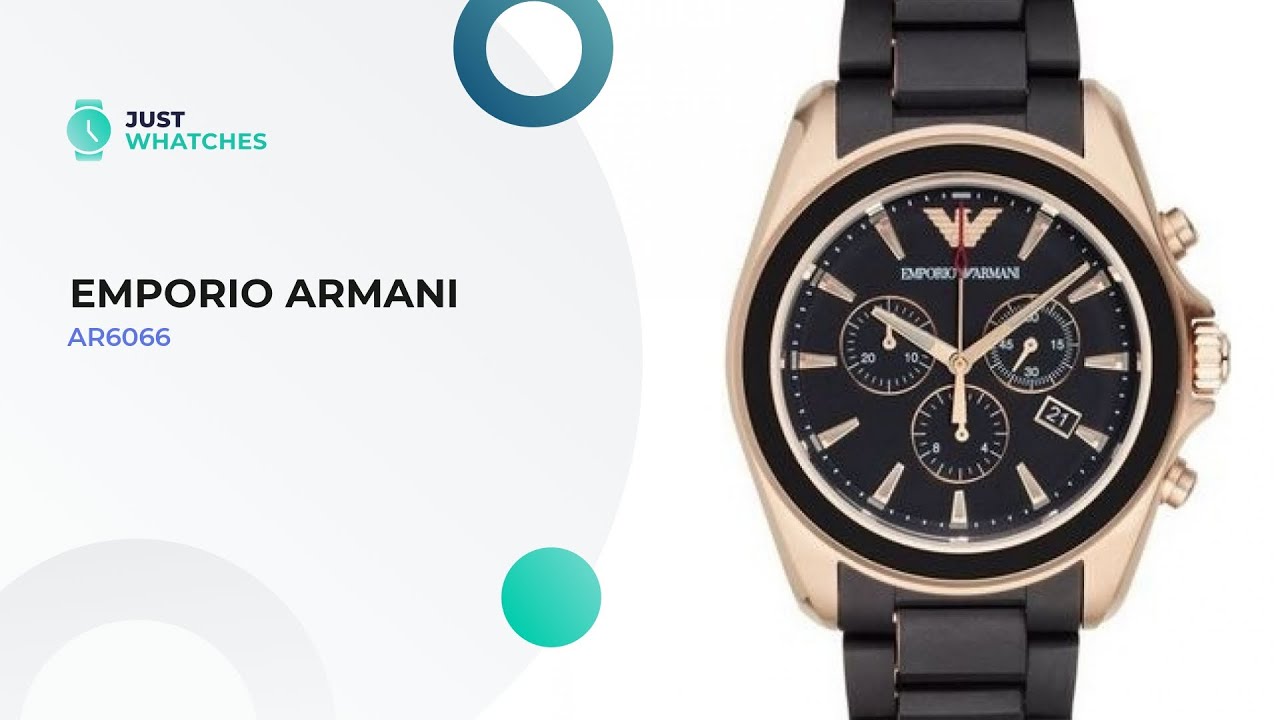 Slick Emporio Armani AR6066 Men Watches Features, Prices, Review in 360 ...