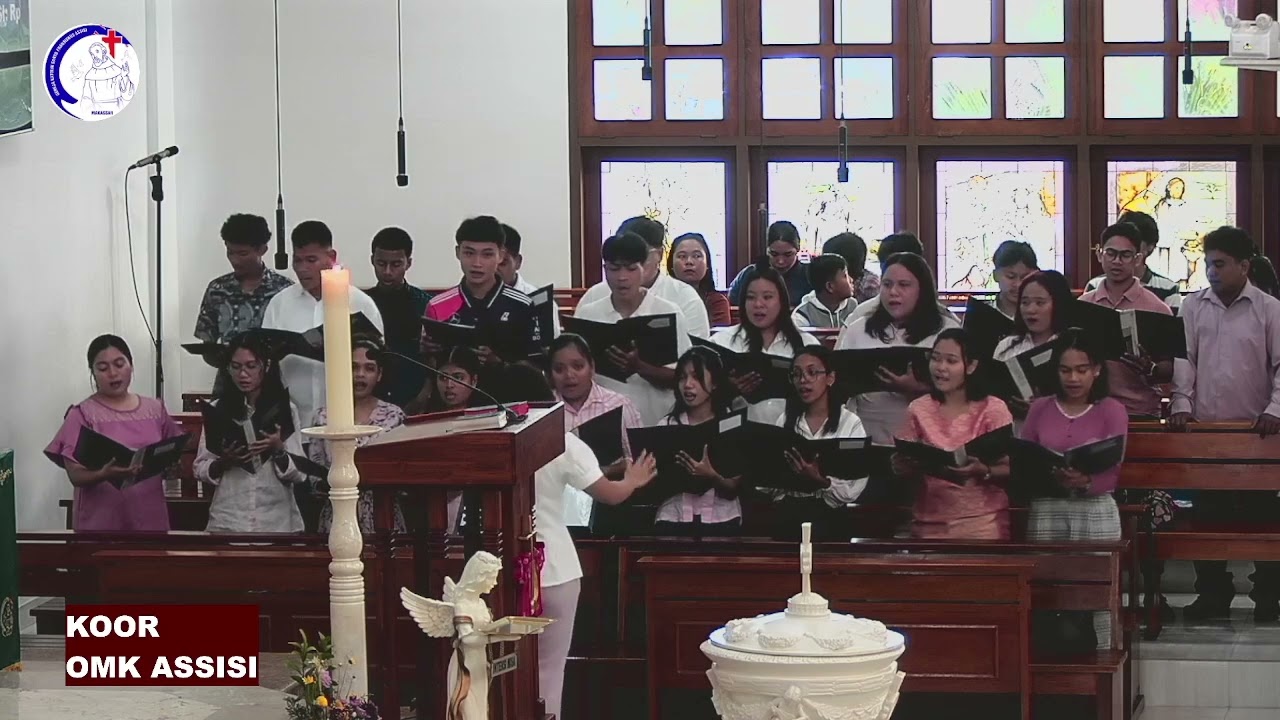 Pelayanan Koor OMK Assisi - Misa Hari Minggu Biasa VI