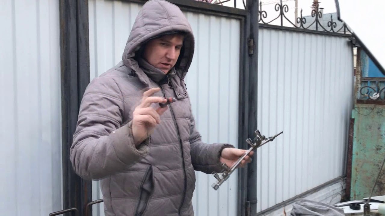 Чистка форсунок калина