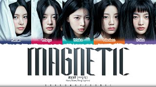 ILLIT 'Magnetic' Lyrics (아일릿 Magnetic 가사) [Color Coded Han_Rom_Eng] | ShadowByYoongi