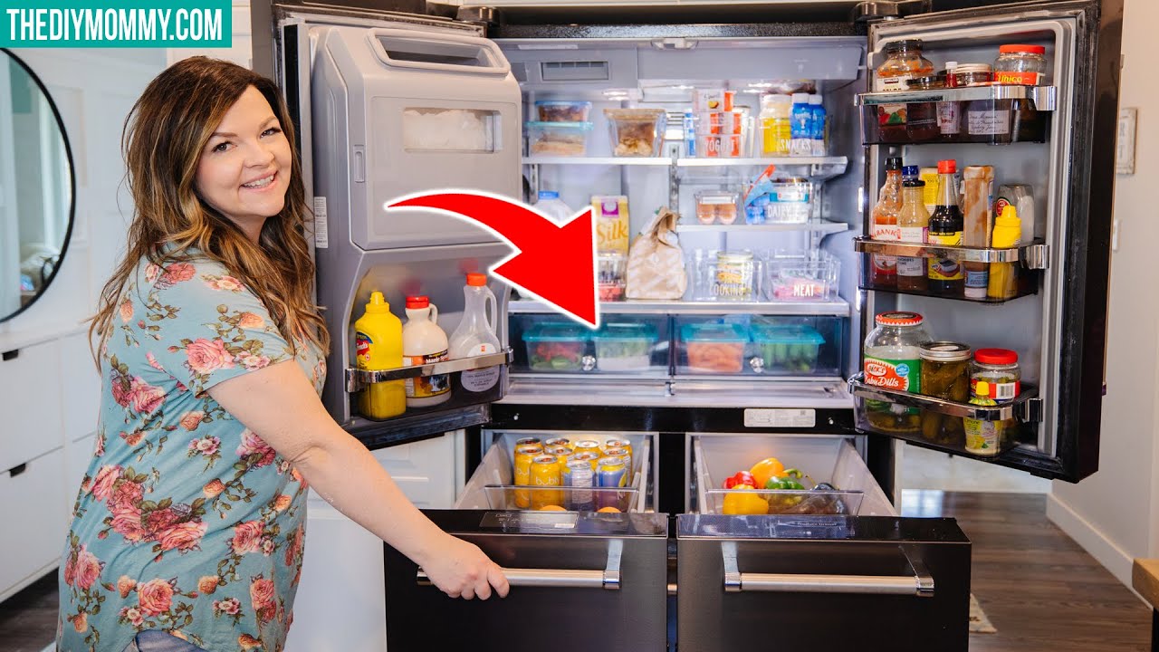 ULTIMATE fridge organization ideas (easy to maintain!) 