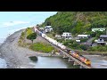 Train 736 crew change by Drone - Oaro