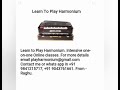 Learn to play harmonium from skilled master from basic to advance