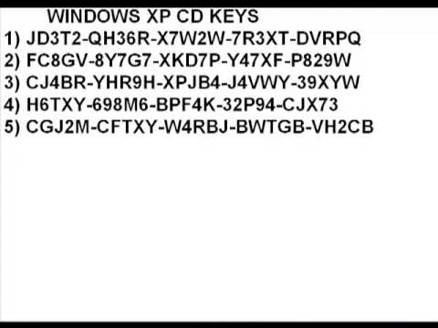 product key for windows xp professional sp2 version 2002