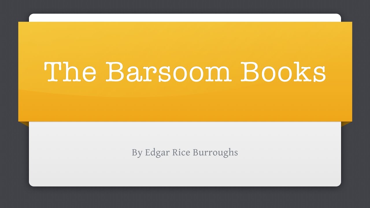 burroughs barsoom series