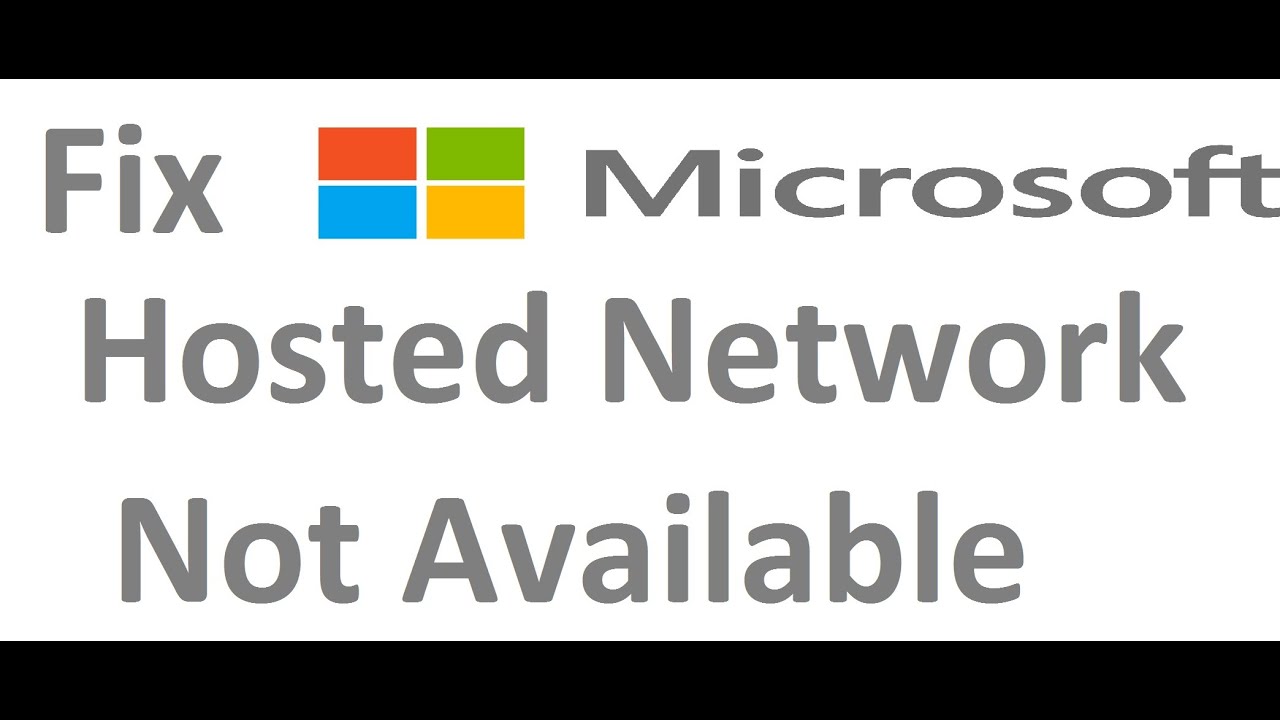 microsoft hosted network virtual adapter missing windows 10 device manager