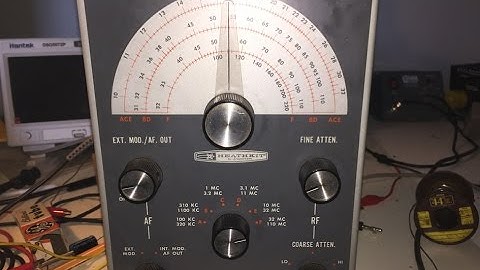 Heathkit Repair - RF Signal Generator IG-102   PART 1 of 5