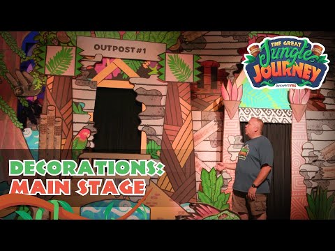 The Main Stage for VBS! | The Great Jungle Journey VBS: Decorations