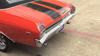 1969 Chevelle SS 396 Flowmaster Super 44 custom dual by Kinney's