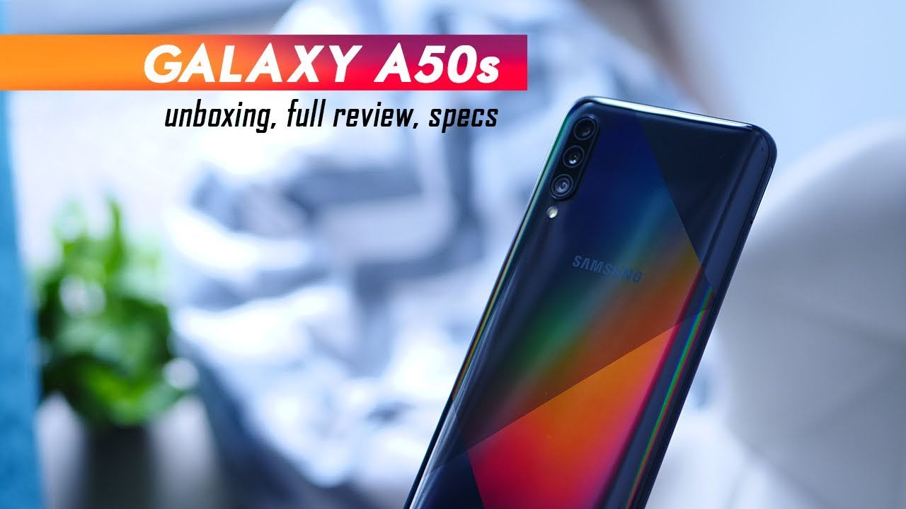 Live Samsung Galaxy A50s Unboxing And Hands On By Filipino Tech