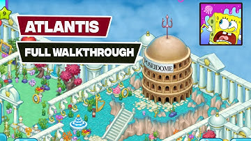 Atlantis Full Walkthrough - SpongeBob Adventures in a Jam
