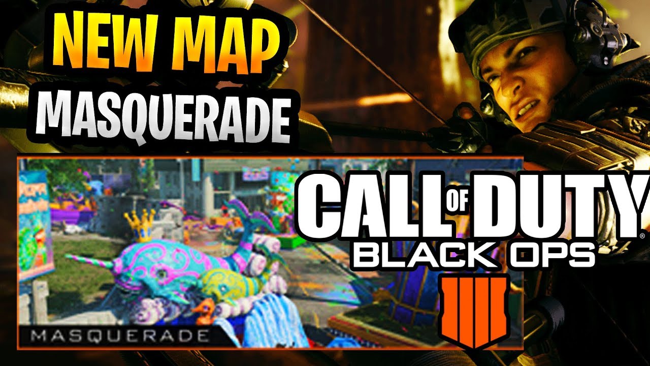 Cod Map Masquerade Masquerade New Map Black Ops 4 DLC Map New Content - YouTube