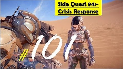 Mass Effect Andromeda - Crisis Response | Locate the Crashed ship
